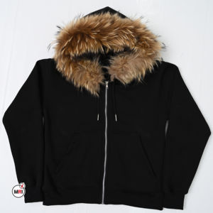 100% algodón venta completa de alta calidad mujer Sudadera con capucha 100% algodón transpirable diseño personalizado piel con capucha para mujer Streetwear - Product Image 3