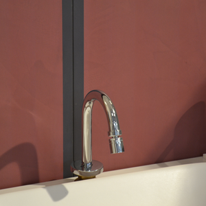 Robinet de bidet Pegaso à 3 trous, robinet de lavabo de salle de bain avec bec pivotant et double poignée, finition chrome poli, laiton massif fabriqué en Italie - Product Image 5