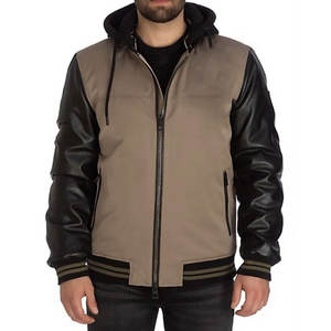 Vestes universitaires pour hommes en gros, logo personnalisé, coupe-vent respirant de haute qualité, personnalisable - Product Image 1