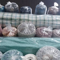 Lote de Tela Jenny, Hecho en Corea, 100% Algodón y 65% Poliéster, 35% Algodón, Tejido de Punto, Jersey, Elástico, Diseño Múltiple