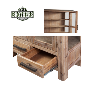 Armoire de table de marque Atlas pour chambre à coucher Présentoir solide du Vietnam Fabrication de meubles pour salon, salle à manger, supermarché - Product Image 2