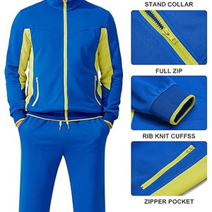 ชุดวอร์มสำหรับผู้ชายชุดวิ่งชุดกีฬาชุดวอร์มสำหรับผู้ชายชุดฝึกวิ่งชุดเดรสกีฬา - Product Image 4