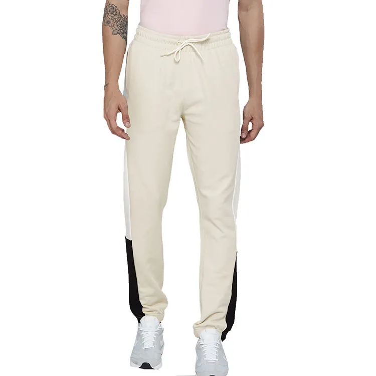Pantaloni da jogging personalizzati di alta qualità per uomo pantaloni in pile di cotone da ginnastica da uomo pantaloni da ginnastica completamente aderenti