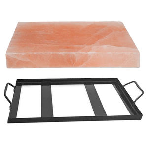 Plaques de sel de l'Himalaya de qualité supérieure en gros, plateau de cuisson, forme circulaire, bloc de sel sculpté, technique pour la décoration de la maison - Product Image 2