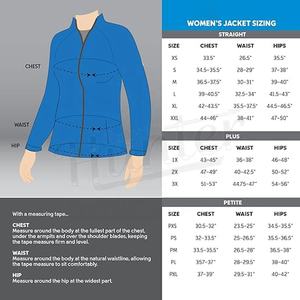 Chaquetas impermeables a prueba de viento deportivas de moda para mujer, Colección Otoño Invierno, soporte de tela acolchada con estampado personalizado, transpirable - Product Image 6