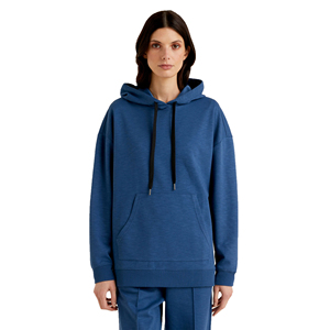 Fabrication de sweats à capuche pour femmes sur mesure Logo pull Streetwear Style décontracté et sweats à capuche noirs solides pour sweats à capuche pour femmes - Product Image 1
