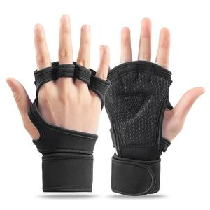 Gants de sport unisexe en cuir pour haltérophilie Gants d'entraînement pour hommes et femmes pour le cyclisme - Product Image 4