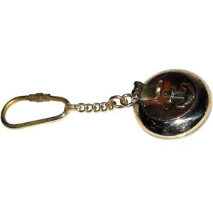 New Portable Brass <b>Compass</b> Keychain Travel Vintage Brass Survival Waterproof 2025 New Design High Quality Indian Handicraft Item - Product Image 1