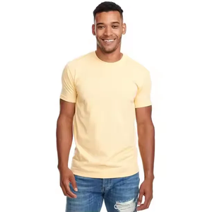 Camiseta de Manga Corta para Hombre, Totalmente Personalizable, de Alta Calidad, Corte Regular, 100% Algodón, Estilo Urbano, Transpirable, Tejido de Punto Rápido - Product Image 6
