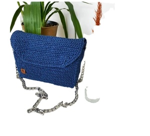 Boho Artistic Handmade Custom Design Knit Colorful Purses Crochet Macrame Beach Bags Direct From Indian Supplier - Product Image 1