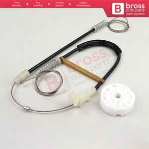 BWR5327 Kit de reparación de regulador de ventanilla eléctrica delantera derecha para S40 V40 MK1 644 645 1995-2004 4/5-Door 30623449 Bross Auto Parts - Product Image 3