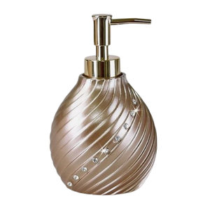 Distributeur de savon à vaisselle gravé design or fini pour évier de cuisine pompe à savon à vaisselle décor de ferme moderne pour salle de bain - Product Image 5