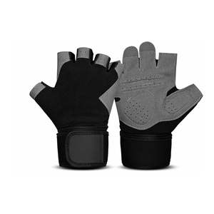 Protección de las manos de secado rápido antideslizante de goma de silicona guantes de gimnasio acolchado ejercicio ligero guantes de levantamiento de pesas - Product Image 3