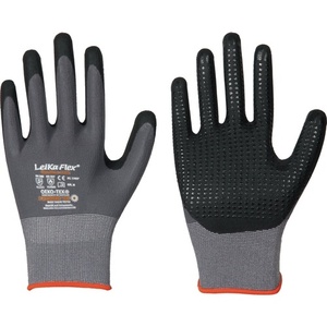 Guantes LeiKaFlex 1467 Grises Talla 10 EN 420+ EN 388+ EN 407+ Categoría II EPP LEIPOLD - Paquete de 12 Unidades, Equipo de Protección para Jardinería - Product Image 1
