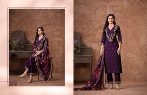 เสื้อคลุมผ้าออร์แกนซ่าปักลายหรูหราพร้อม dupatta สำหรับงานแต่งงานและงานปาร์ตี้ของอินเดียและปากีสถาน - Product Image 3