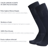 Chaussettes longues côtelées larges pour hommes, lot de 6 paires, élégance classique, 100 % coton, taille unique, design sportif quotidien, motif à pois, légères