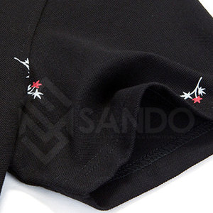 Polos de golf par sublimation de qualité supérieure Chemises polo de golf par sublimation coupe ajustée T-shirt respirant de polo de golf par sublimation - Product Image 3