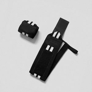 Bandes de poignet ajustables respirantes en néoprène de haute qualité avec logo personnalisé unisexe, antidérapantes, avec fermeture à boucle et crochet pour la musculation - Product Image 4