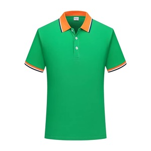 เสื้อโปโลขายส่ง ปักโลโก้ตามสั่ง ผ้าคอตตอนแห้งเร็ว ระบายอากาศได้ดี สีพื้น ลวดลายผ้าแคนวาส รับผลิตแบบ OEM ODM จากโรงงาน - Product Image 3