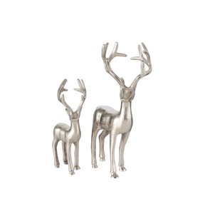 Figura de animal de aluminio hecha a mano moderna para decoración de mesa de comedor y acento de decoración Interior de hogar elegante - Product Image 1