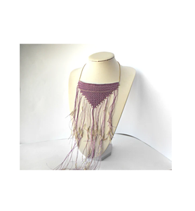 Recién llegado, collares largos con borlas bohemios, accesorio de madera para niñas, accesorios de boda, collar de borlas de cuero, superventas - Product Image 5