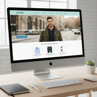 Tienda en línea de ropa para hombres Desarrollo de sitios web Expertos en la web de confianza que ofrecen plataformas de comercio electrónico asequibles y creativas