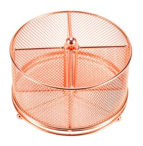 3-Slot Gold Metal <b>Makeup</b> Brush <b>Holder</b> Organizer Cosmetics Brushes Storage Vanity Desk Dresser for Bathroom Bedroom Pen <b>Holders</b> - Product Image 4