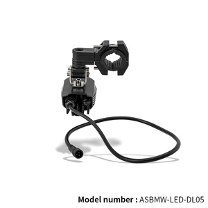 E24-mark Bird View LED ánh sáng phụ trợ flash Strobe LED sương mù ánh sáng W/bảo vệ bảo vệ cho Kawasaki Ấn Độ Bob Hoàng Gia enfield - Product Image 5