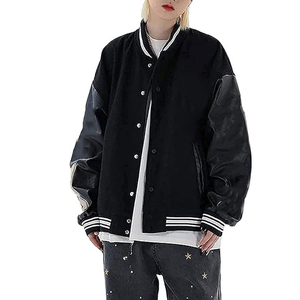 Veste de baseball Letterman Varsity pour jeunes de qualité supérieure sur mesure pour hommes de style unique veste de couleur polaire à quantité minimale de commande basse Varsity pour hommes - Product Image 3