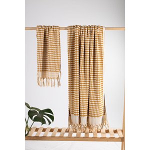 Ensemble de serviettes de bain moelleuses en coton 100% tissé à la machine en noir - Qualité supérieure - Product Image 1