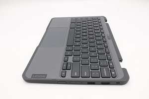 แล็ปท็อปสำหรับ Lenovo Chromebook 500e Gen 4s (83N8) ชุดฝาครอบด้านบนพร้อมคีย์บอร์ด สีเทา พร้อม WFC 5M11P69366/5M11P69368 - Product Image 4