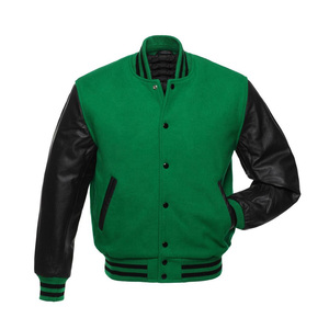 Chaqueta universitaria de invierno personalizada OEM al por mayor para hombre 2025 chaquetas de talla grande para hombre chaqueta universitaria para hombre - Product Image 1