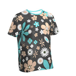 Camisetas de sublimación para hombre de gran venta, transpirables de talla grande con características ligeras y mangas cortas impresas en Pakistán - Product Image 3