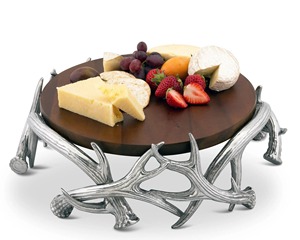 Support à gâteau en bois et résine support à dessert décoratif élégant pour fête d'anniversaire de mariage et utilisation de cuisine à domicile moderne d'Inde - Product Image 6