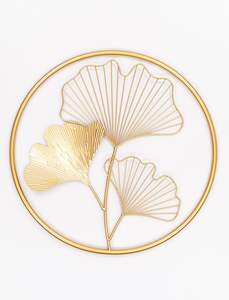 Beau design floral artistique d'art mural en métal fini à la main offrant un style intemporel parfait pour les intérieurs traditionnels modernes - Product Image 3