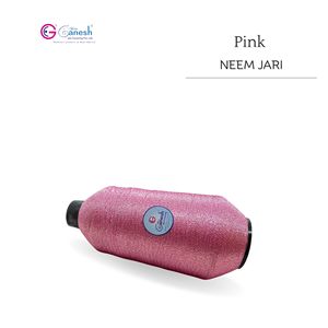 Rose 180D Neem Jari Métallique Flora Jari Fil À Broder Haute Ténacité Lurex Polyester pour Tricot À La Main - Product Image 3