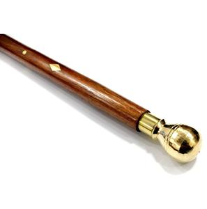 Fournisseur en gros Bâton de marche en bois et laiton Sheesham fabricant - Product Image 1