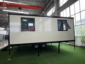 <span class=keywords><strong>Polystyrene</strong></span> khách sạn bão bằng chứng một phòng ngủ khung thép cabin sang trọng mở rộng prefab sống container nhà với phòng tắm - Product Image 3