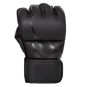 Guantes de boxeo MMA de medio Dedo de calidad superior Guantes de entrenamiento de fitness Kickboxing MMA Guantes para adultos Servicio OEM de deportes de alta calidad - Product Image 1