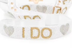 Cinturón bordado ecléctico, cinturones de cuentas hechos a mano, correas de guitarra de longitud personalizada y monedero de estrella con bordado de MD HANDICRAFTS - Product Image 2