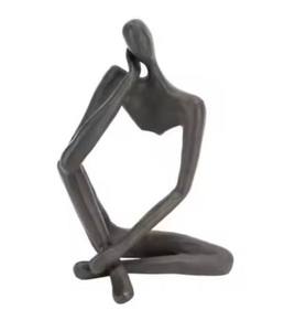 Regalo DE BODA hecho a mano de Metal escultura decoración mesa escaparate estantería con Material de resina para decoración del hogar en estilo moderno - Product Image 4