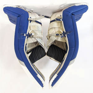Protectores de Portero de Hockey sobre Hielo de Cuero Personalizables, Cantidad al por Mayor, MOQ 20 Pares, Precio Económico para Hombre - Product Image 6