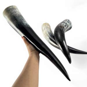 Affordable Viking Horn for Viking Theme Party <b>Festival</b> and Display Traditional Viking Horn for Mead Drinking horn at cheap price - Product Image 5