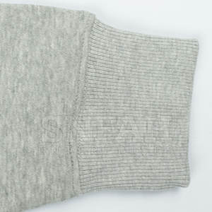 Ensemble de survêtement de sport décontracté pour homme de qualité supérieure respirant 100% coton vert gris et noir 2 pièces pour l'hiver - Product Image 6