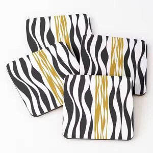 High Quality Handmade Coaster Tea Accessories Coffee <b>Cup</b> Placemats Kitchen Accessories and Best <b>Enamel</b> Printed Coasters Tabletop - Product Image 5