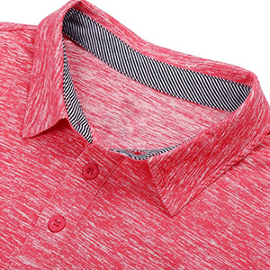 Camisetas Polo 2025 nuevas camisetas polo para correr para hombres personalizadas patrón sólido que absorbe la humedad Camiseta polo sublimada hecha en Pakistán - Product Image 3