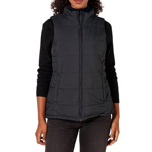 Chaleco acolchado ligero para mujer, chaqueta cálida de invierno sin mangas, chaleco acolchado para exteriores, tarifa al por mayor OEM personalizado 2025 - Product Image 2
