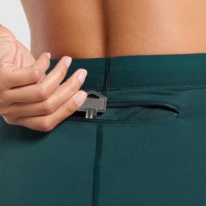 Pantalones cortos de motorista de gimnasio personalizados para mujer con logotipos personalizados de tela duradera OEM pantalones cortos de fitness y ropa deportiva al por mayor - Product Image 6