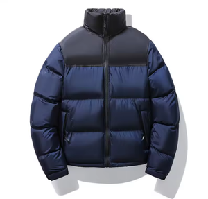 2024 nouvelle marque de luxe personnalisée hommes doudoune haute qualité ultra-léger à capuche manteau respirant tissu longue longueur - Product Image 1