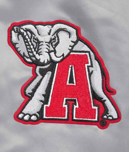 Blouson bombardier en satin avec logo personnalisé de haute qualité col montant vintage coupe-vent style décontracté broderie 3D respirant personnalisé - Product Image 4